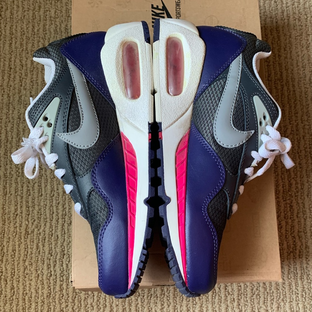 Nike Women's Athletic Shoes - Purple and Gray